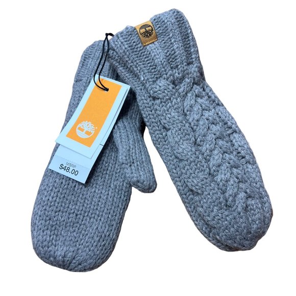 Timberland Accessories - Timberland Women’s Fleece Lined Knit Mittens OS